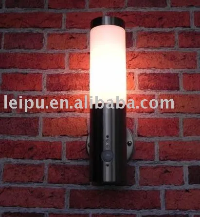 stainless steel outdoor sensor light