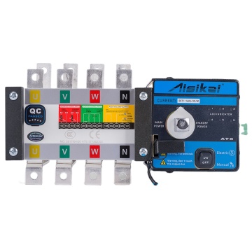 Set di generatori diesel 800A 4P ATS - trasferimento a doppia potenza intelligente a tre fasi