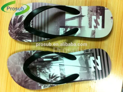 DIY personalized slippers flip flops
