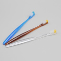 Toothbrush with transparent crystle handle brush bristle