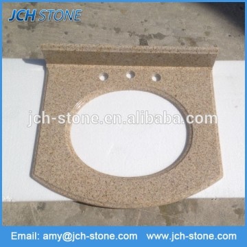 Wholesale single sink solid color granite countertop