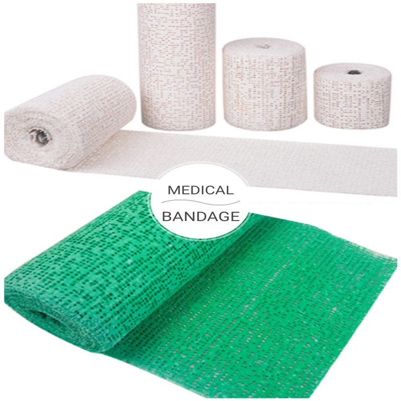 Breathable Medical Health Self Adhesive Gauze Bandage Rolls