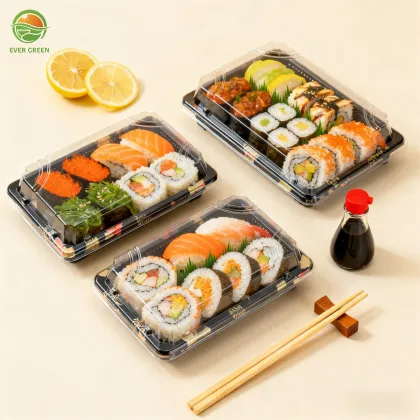gourmet food packaging plastic trays