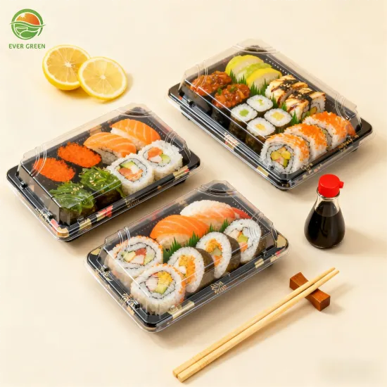 gourmet food packaging plastic trays