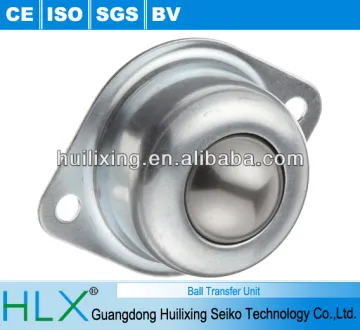 Industrial heavy duty bull's eye Plated zinc portable fix ball transfer unit,carbon steel body manufacturer