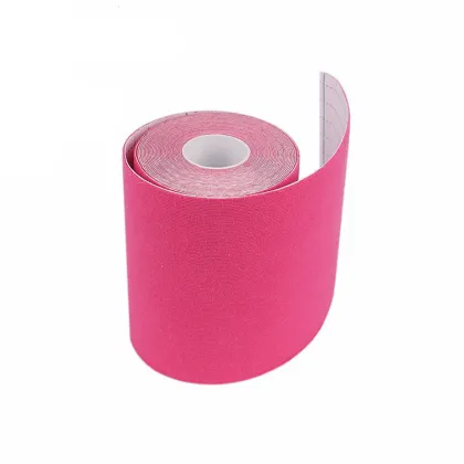 Custom Logo Printed Breathable Waterproof Cotton Elastic Athletic Kinesiology Sports Tape
