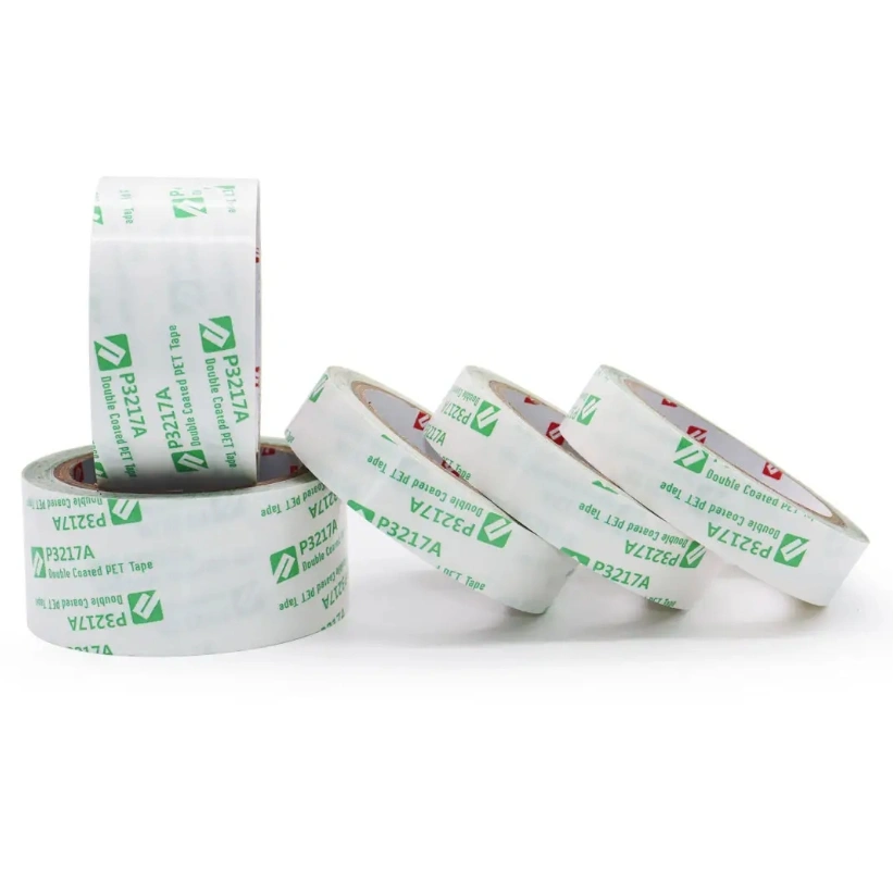 Transparent acrylic adhesive Double Sided PET tape for FPC China  Manufacturer