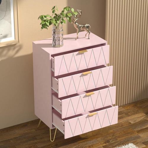 China Line Series 4 Drawers Living Room Cabinets Manufactory