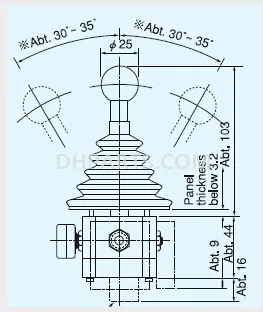 Electric Handle S50JCK-XI-20RIG-8457