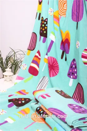 Promotion cotton wholesale l printed large weighted custom bath towel