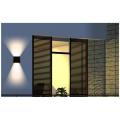 Exquisite and compact outdoor LED wall light