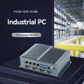 Фан -без фан -промышленного ПК 4 Ethernet