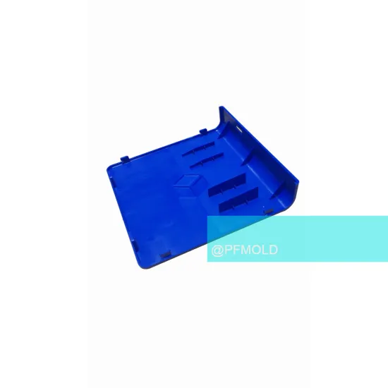 PP cover with curved side mould making