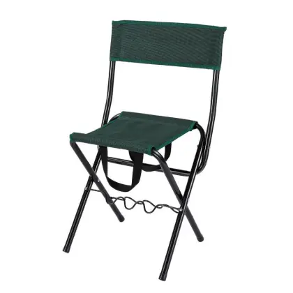 Portable Fishing Chair with Card Hook for Camping and Outdoors