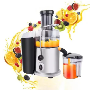 OEM ODM Multi-function Big Mouth Anti-slip Centrifugal Juicer for Fruits and Vegetables