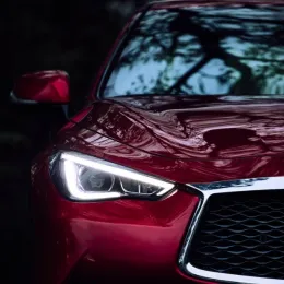 Automotive safety window film