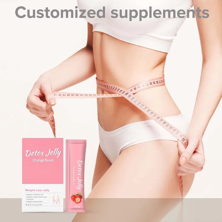 OEM/ODM Natural Flavor Diet Supplement Weight Loss Jelly Sticks Fat Loss Enzyme Slimming Jelly for Adults