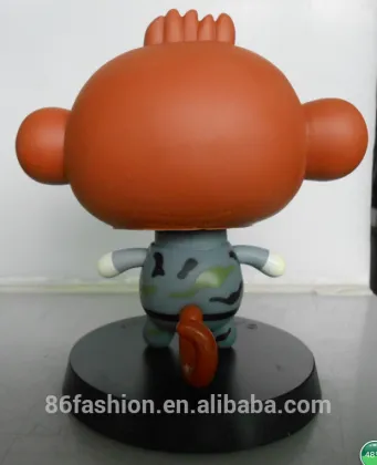 Funny custom plastic figure, Cartoon Yoci plastic fantasy figures