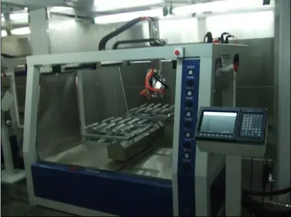 Deck Restoration  5 Axis Painting Machine