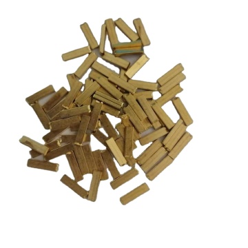 Brass Metal Alphabet Letters 3mm x 3.5mm x 6.8mm