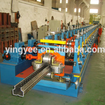 Fast assembly High speed storage rack roll forming machine China Botou