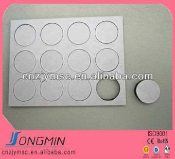 small business rubber adhesive disc magnet