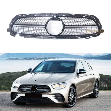 Car Facelift Diamond Style Upper Front Bumper Grille for Mercedes Benz E CLASS W213 LCI 2020-2022