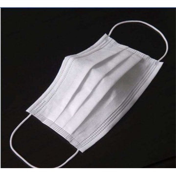 White Disposable Medical Mask Rope Ear Mask