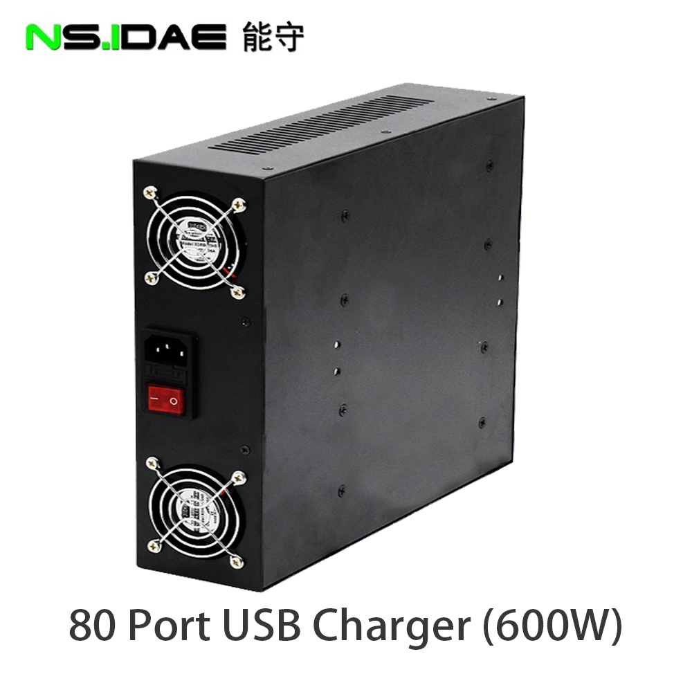 Estação de carregador USB de 80 portas