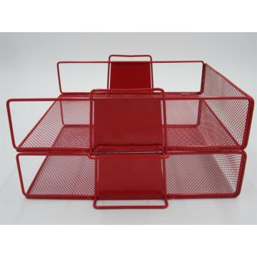 Desk Organizer in Red