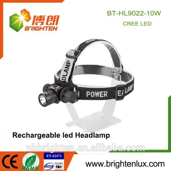 Best-selling Aluminum Material Most Powerful Mining 10W Cree Led Headlight Best ultra bright led headlamp flashlight