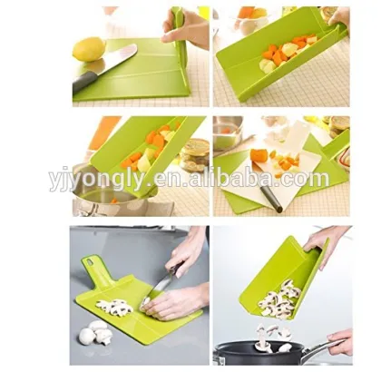 Creative Chopping Board/kitchenware Tools/ Plastic Handle Can Folding Cutting Chopping Block