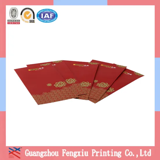 High Quality Customized Chinese New Year Red Packets Supplies