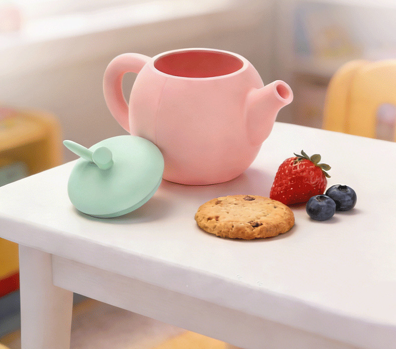 silicone tea pot set toy MFZ-G029