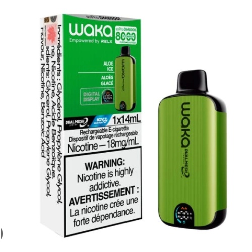 WAKA SOPRO DM8000 17ML 8000 PUFF DISPOSABLE