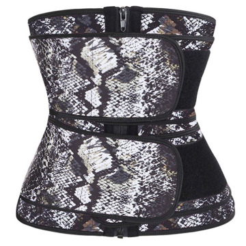 Corset Traenálaithe Waist Mórdhíola Le Zipper Agus Hook