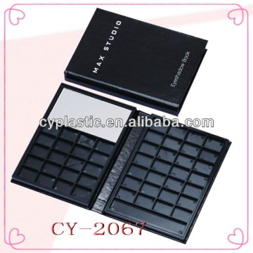 hot selling 36 colors eye shadow case like a book ,empty eyeshadow boxesModel CY-2067