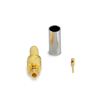 Miniature MMCX RF Connector for PCB Wireless Devices