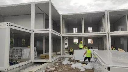 Shipping Container Medical Clinic