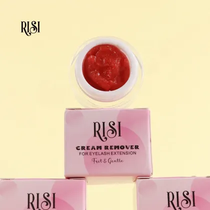 RISI Custom Cream Lash Extension Glue Remover - Bulk Eyelash Remover Private Label