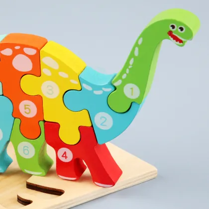 Factory Sale: Children's Wooden Montessori Puzzle Toys - Educational Kid Wood Jigsaw Puzzles