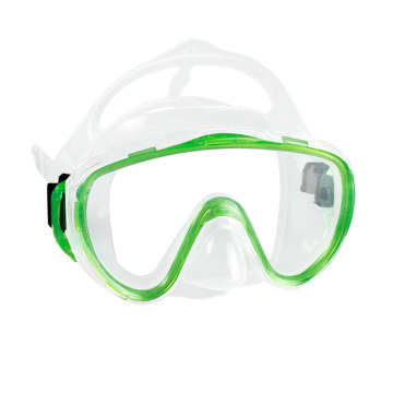 Gafas anti-fog de buceo con correa de silicona para buceo, bifurcación de buceo y pesca de lanza