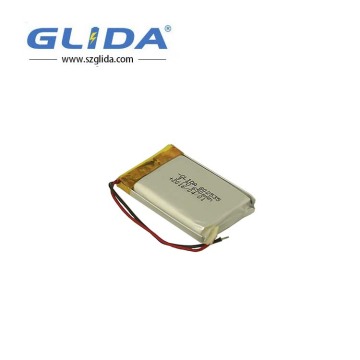 Li-Polymer rechargeable battery 3.7v 650mah lipo battery