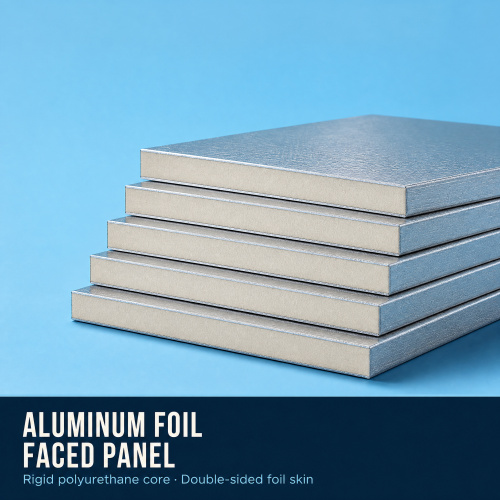 aluminum foil faced polyurethane insulation board