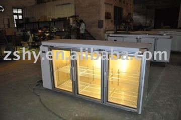 Bar refrigeration counter