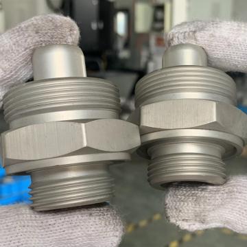 Pequeñas piezas giradas de aluminio mecanizado CNC mecanizado CNC