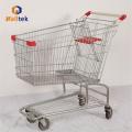 Retail Shopping Cart Zinc plated Retail Metal Supermarket Shopping Cart Manufactory