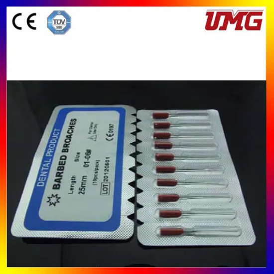 High Quality Root Canal Dental Barbed Broaches