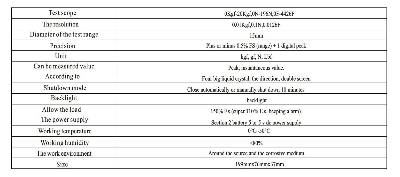 Digital hardness tester for tablets