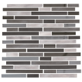 300*300mm Strip shape Glass Stone Mosaic Tiles